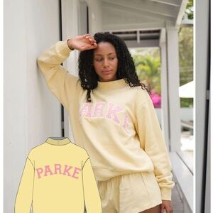 PARKE Women's Yellow Sweatshirt